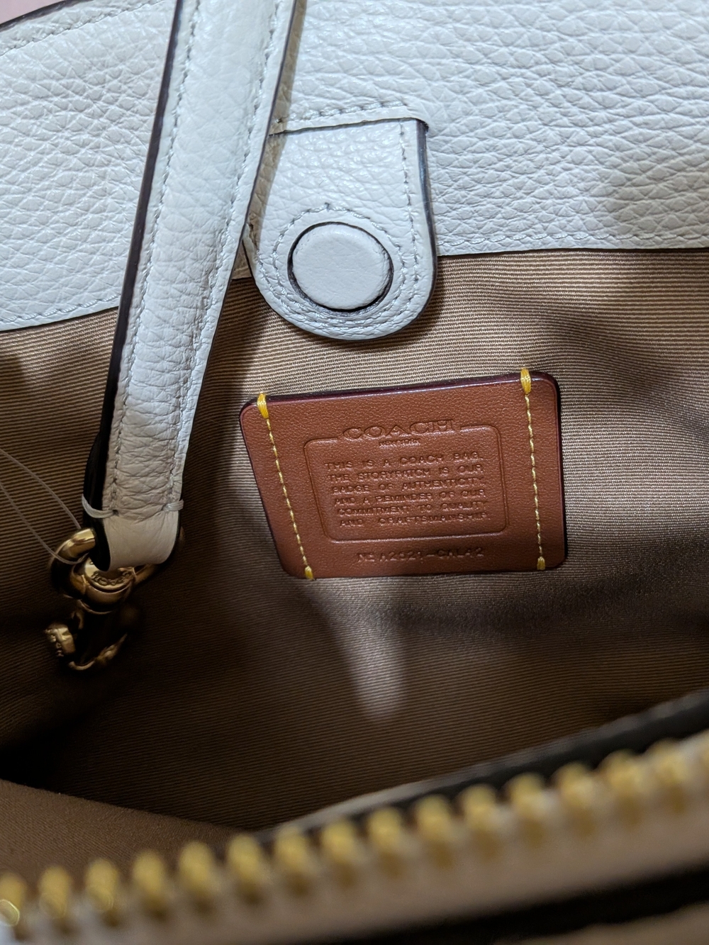 Coach Savannah Satchel With Matching Floral Wallet - Picture 7 of 7